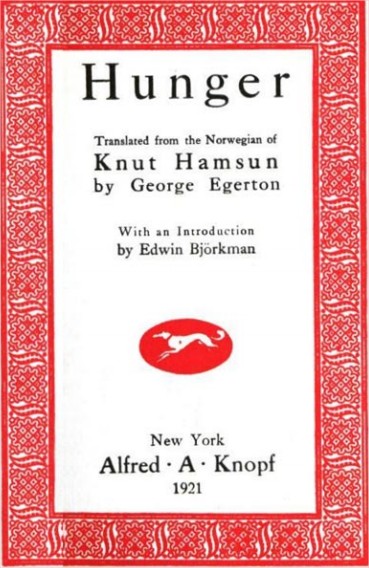 Knut Hamsun Hunger PDF